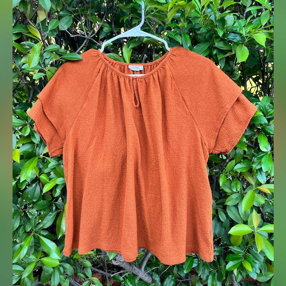 ANA BRAND LAYERED SLEEVE BLOUSE
